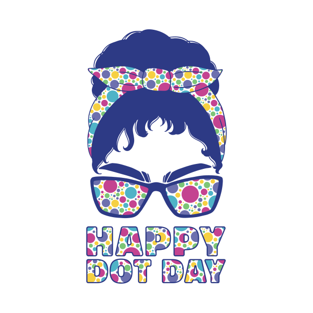 Happy Dot Day International Dot Day Colorful Youth by elaissiiliass