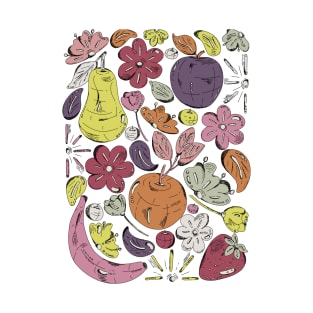 Fruits and Flowers T-Shirt