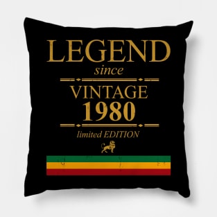 Legend Singe Vintage 1980 Pillow