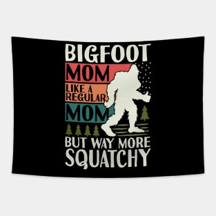 Bigfoot Mothers Day Tapestry