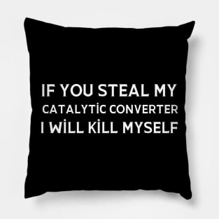 Catalytic Converter Pillow