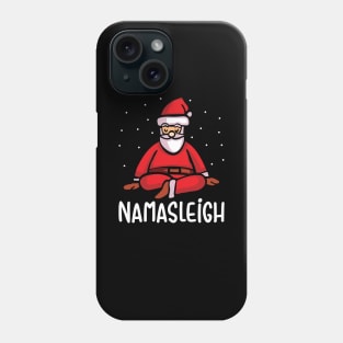 Namasleigh Yoga Funny Christmas Sweater Phone Case