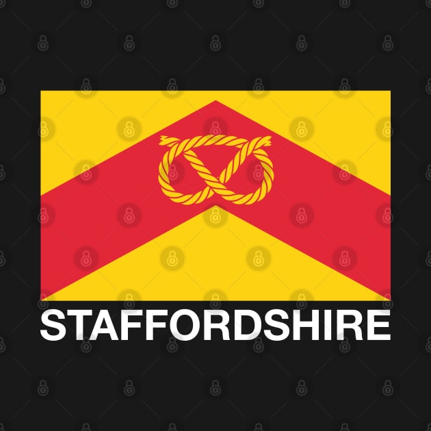 Staffordshire County Flag - England by CityNoir