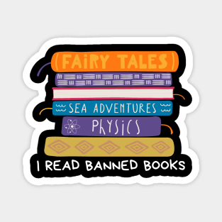 I Read Banned Books Magnet