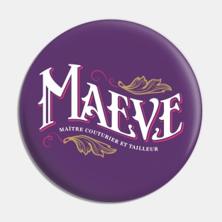 Maeve (light) Paladins Champion Logo Pin