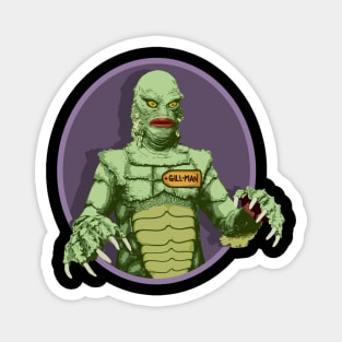 Come on Down, Gill-Man! (Creature from the Black Lagoon) Magnet