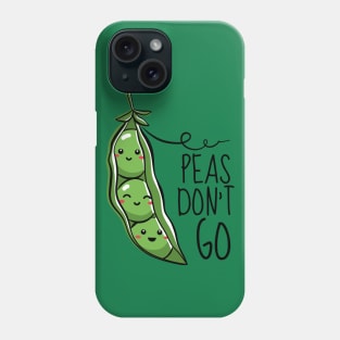 Peas Don't Go Funny Peas Phone Case