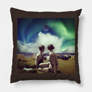 Camping under New Moon... Pillow