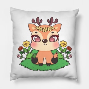 Cute Little Deer Pillow