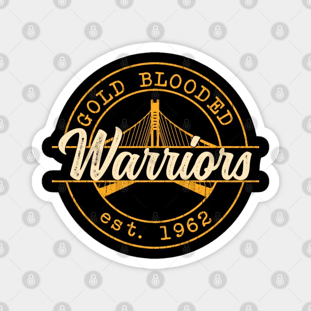 Golden State Gold Blooded Magnet by RichyTor