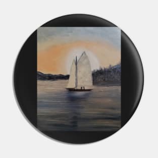 Sail away oil painting by Tabitha Kremesec Pin