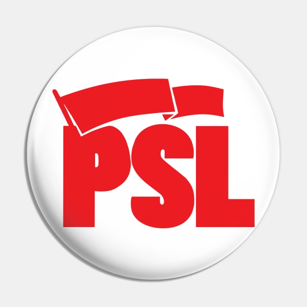 PSL Party Red Pin by RevolutionToday