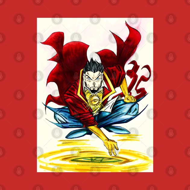 Sorcerer Supreme Dr. Strange avenger by jorge_lebeau