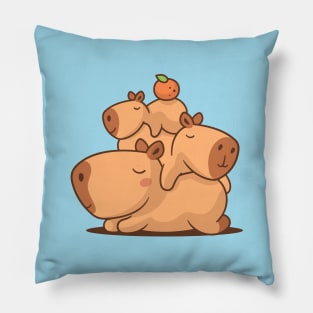 Capybara Stack Pillow