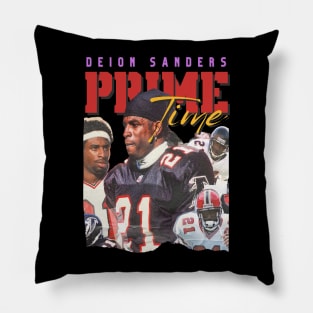 Deion Sanders Primetime Original Aesthetic Tribute 〶 Pillow