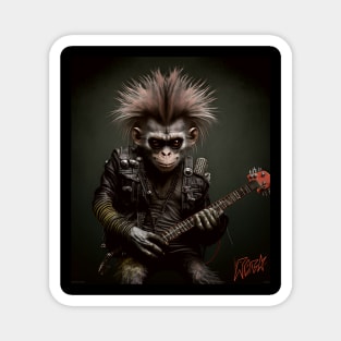 Rock monkey Magnet