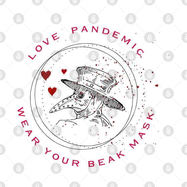 Love pandemic by MonochromeEcho