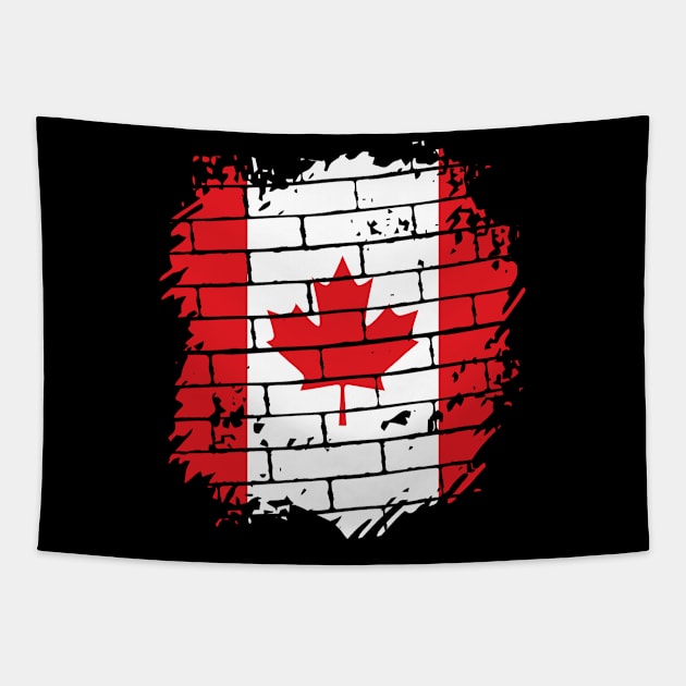 Canada Tapestry by JKFDesigns