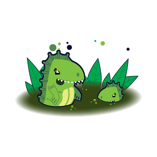 Just a Cute Swamp Monsters by Dmytro
