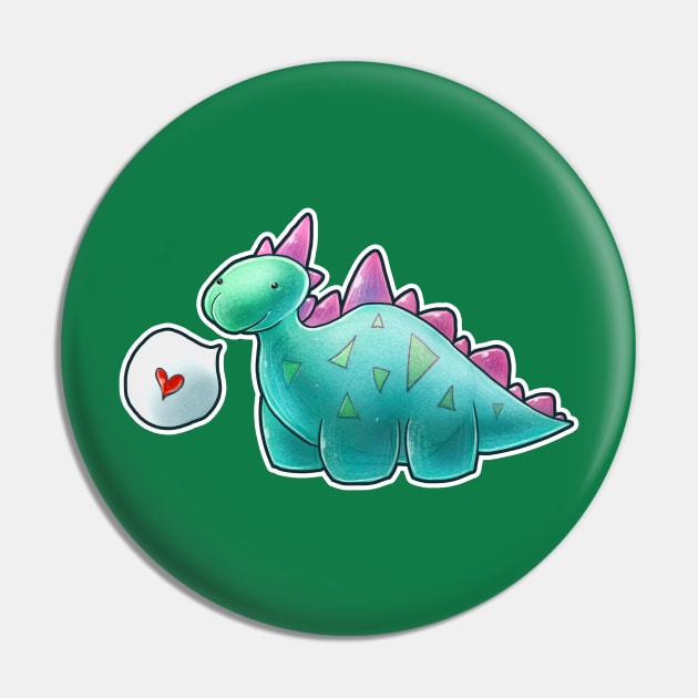 Baby Dinosaur Pin by saradaboru