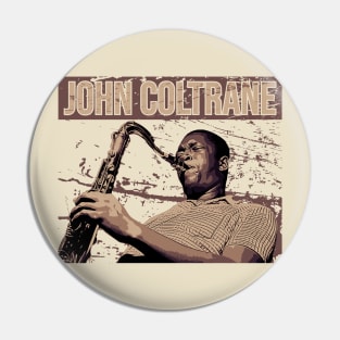 John Coltrane Pin