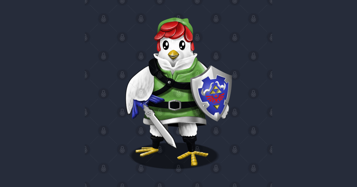 Hyrule Chicken The Legend Of Zelda Onesie TeePublic