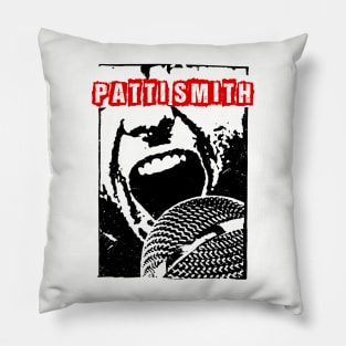 patti ll rock and scream Pillow