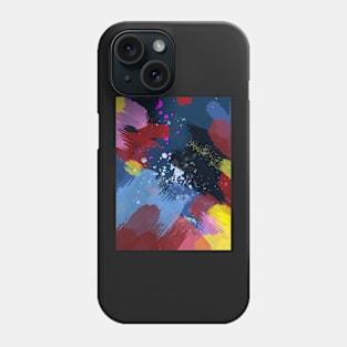 Chaos III Abstract Art Digital Painting Phone Case