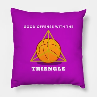 Good Offense with the Triangle Pillow