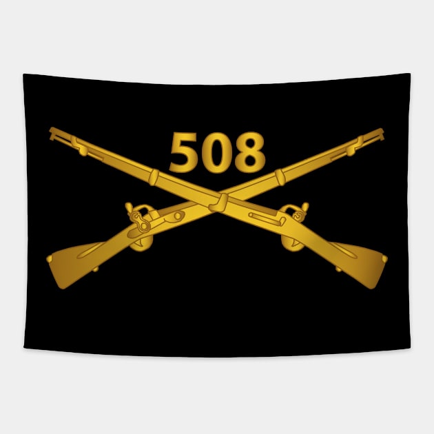 508th Infantry Regiment Branch wo Txt X 300 Tapestry by twix123844