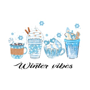 Winter Vibes Coffee T-Shirt