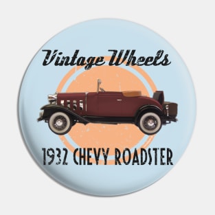 Vintage Wheels - 1932 Chevy Roadster Pin