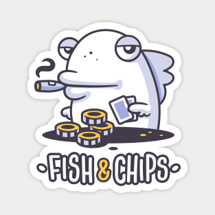 Fish and chips Magnet