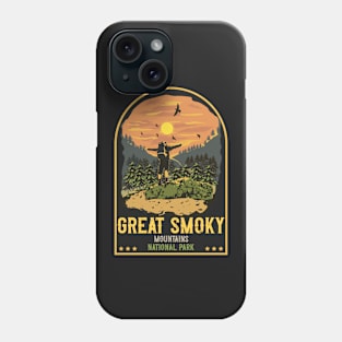 Hiking Great Smoky Mountains National Park Phone Case