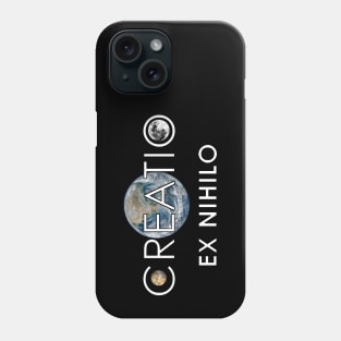 Creationist Latin Ex Nihilo Philosophy Phone Case