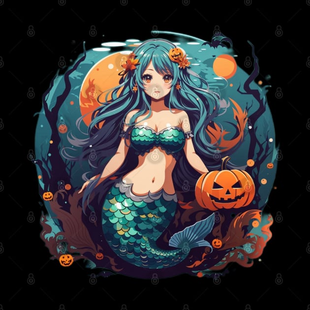Pretty Little Halloween Mermaid by MGRCLimon