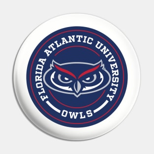 FAU - Owls Pin