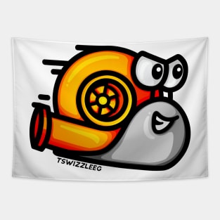 Turbo Snail - Red Hot Tapestry