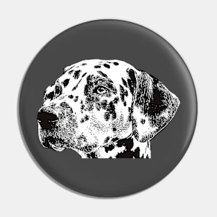 Dalmatian - Dalmatian Christmas Gifts Pin