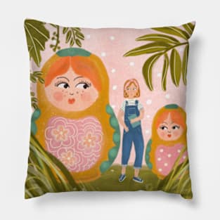 Babushkas Friends Pillow