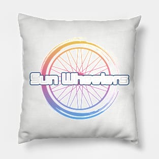 Sun Wheelers 'In The Water' Logo Pillow