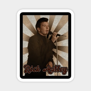 Rick Astley Classic Magnet