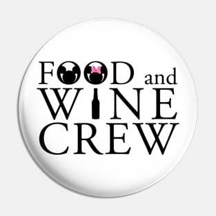 Food and Wine Crew Pin