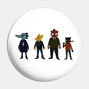 Night in the woods characters Pin
