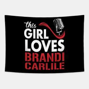 This Girl Loves Brandi Tapestry