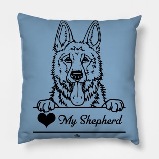 Heart My Shepherd Illustration, Variant Pillow