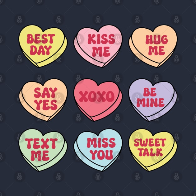 Pills Love XOXO Hug Me Be Mine Best Day Miss You by Pop Cult Store