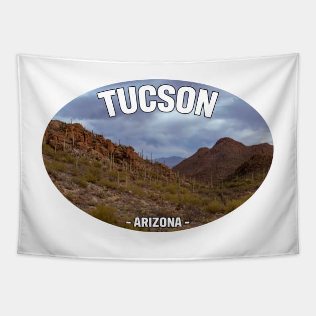 Tucson, Arizona Tapestry by stermitkermit