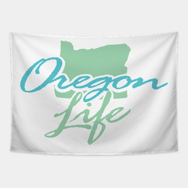 Oregon Life Tapestry by Oregon Skinz