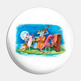 Salamander Ball Jazz Band Pin